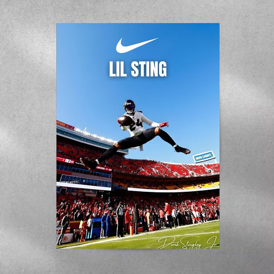 LIL STING ~ Derrick Stingley Jr Poster
