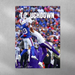 TOUCHDOWN ~ Justin Jefferson Poster