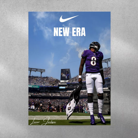 NEW ERA ~ Lamar Jackson Poster