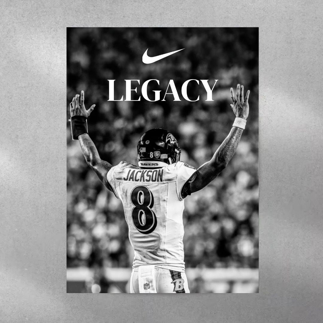 LEGACY ~ Lamar Jackson Poster