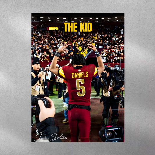THE KID ~ Jayden Daniels Poster